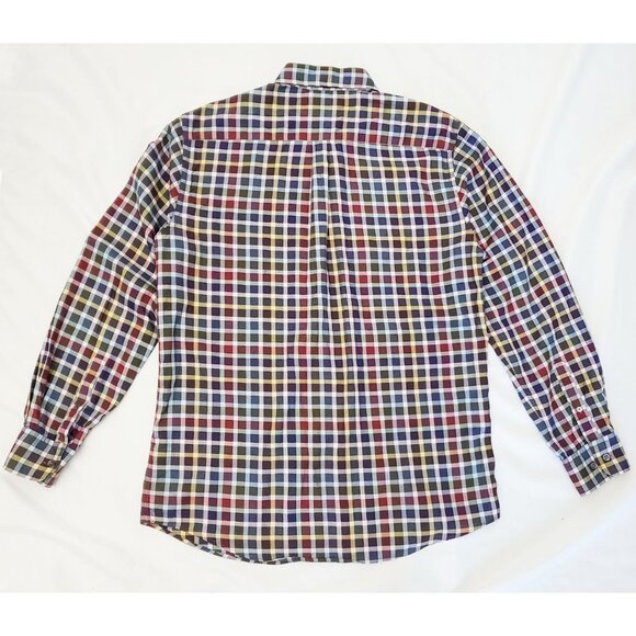 Rodd & Gunn Mens Button Down Shirt Coronation Pier Plaid Multicolor M - Picture 7 of 11